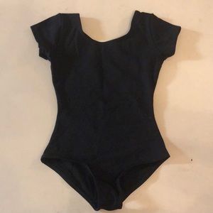 **6 Items for $26**.  Capezio Black Leotard, size 6-7yrs old